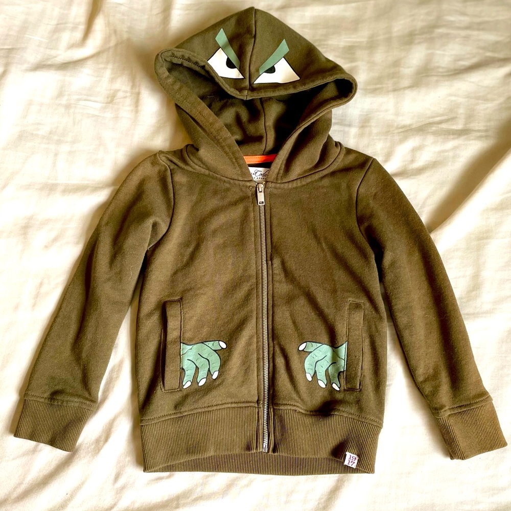 Monster Zip-Up Hoodie
